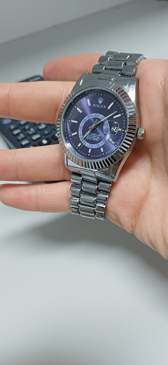 Rolex Erkek Mor Kadran Skydweller Saat - Görsel 2