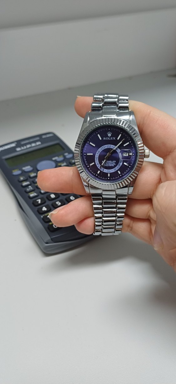 Rolex Erkek Mor Kadran Skydweller Saat - Görsel 3