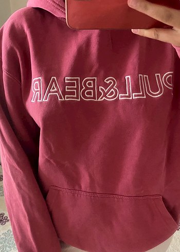 Pull bear Kadın Sweatshirt Uzun Kollu Baskılı