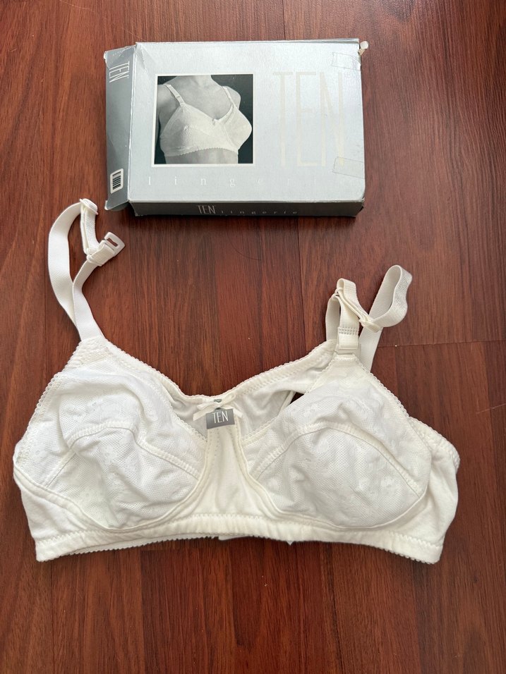 TEN Beyaz Emzirme Sütyeni - Görsel 3