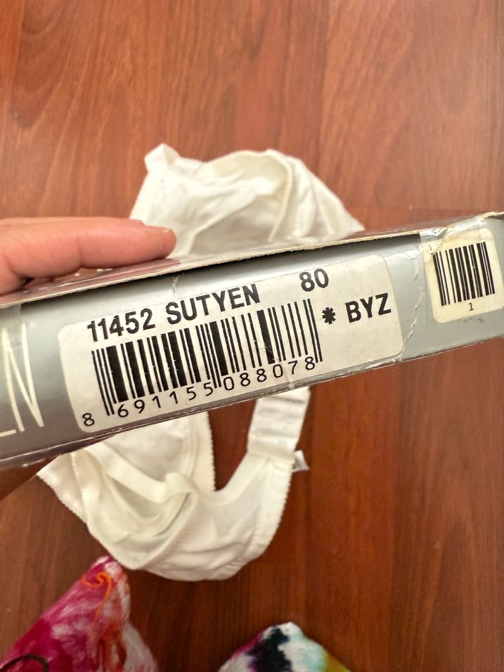 TEN Beyaz Emzirme Sütyeni - Görsel 2