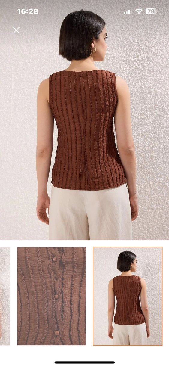 Düğmeli Kadın gömlek - Görsel 3