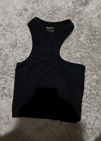 Bershka Siyah Kolsuz Atlet