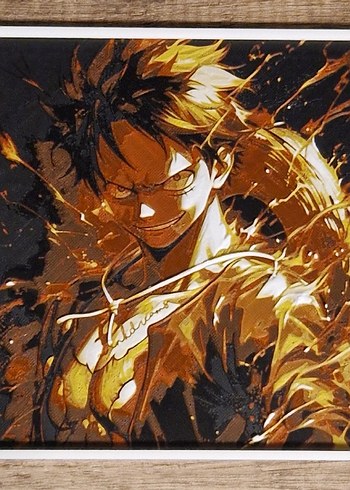 Monkey D. Luffy ( one piece ) anime tablo