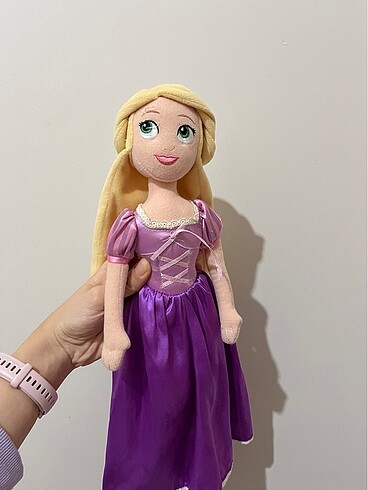 Disney lisanslı Prenses Rapunzel peluş bebek