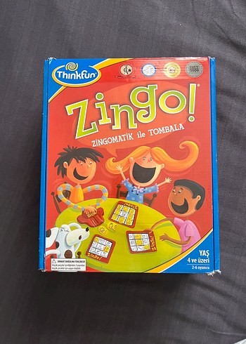Renkli Zingo! Orijinal Kutu Oyunu