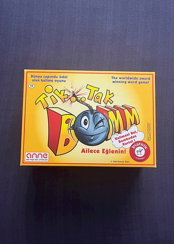 Renkli Çocuk Kutulu Oyun - Tik Tak Bom