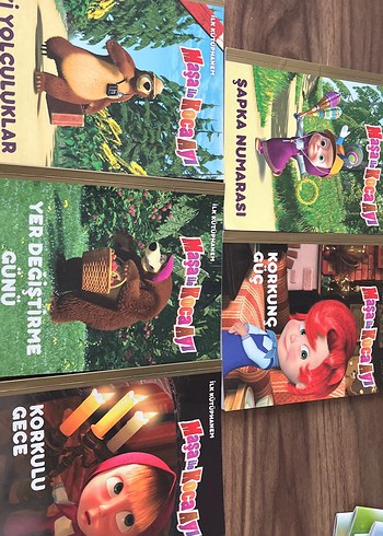 Maşa ile Koca Ayı Çocuk Kitapları Seti