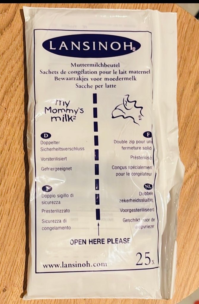 Lansinoh Anne Sütü Saklama Poşetleri 25'li - Görsel 2