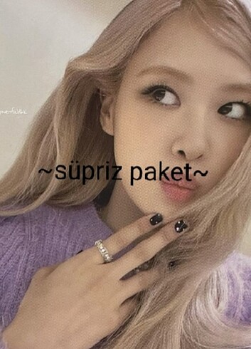 Süpriz paket birsürü hediye ve süprizlerr