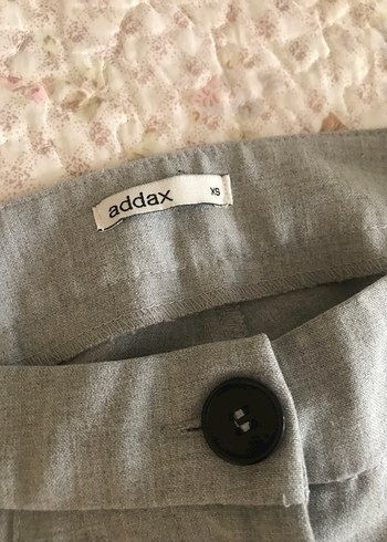 xs Beden Bej Düğmeli Kadın Kumaş Pantolon