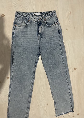 m Beden mavi Renk Gri Midi Boy Denim Kadın Jean