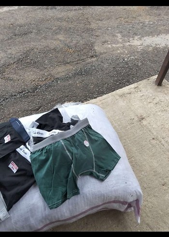 Gri Kemerli Erkek Mini Şort - Görsel 2