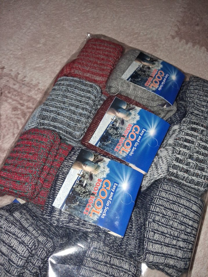 Kızlar için Örgü Pembe Yün çorap 3 tanesi 100 tl 1 adet 33 tl - Görsel 4