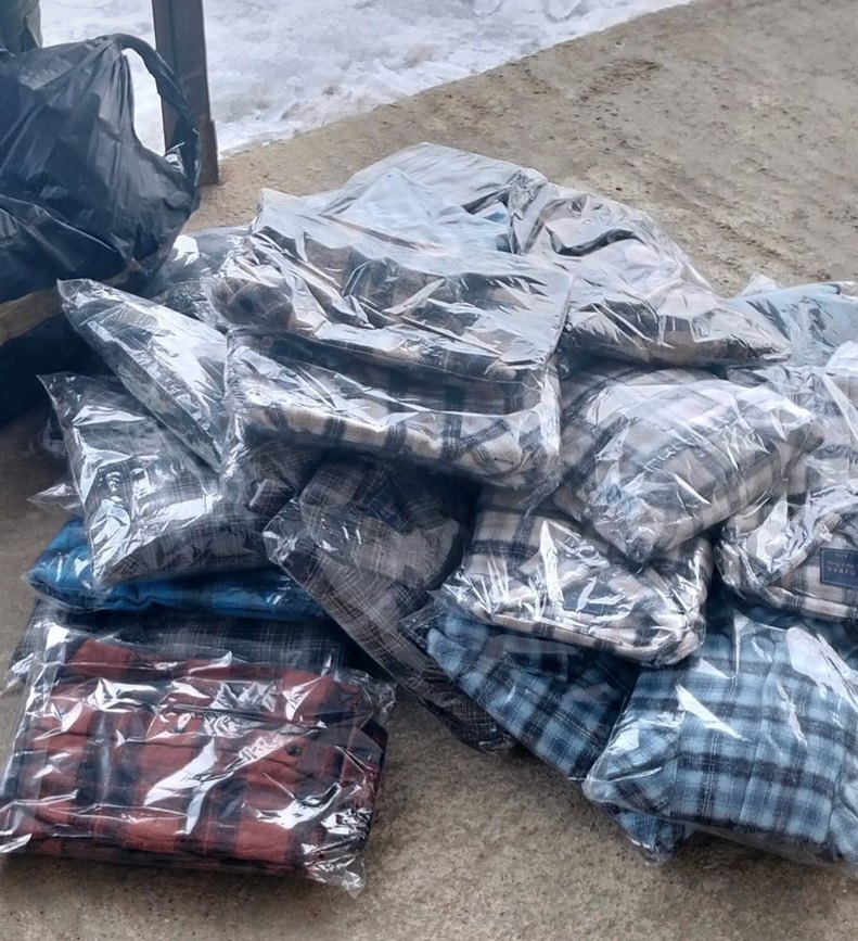 Gri Bağlamalı Pamuklu Erkek Gömlek oduncu gömlek - Görsel 2