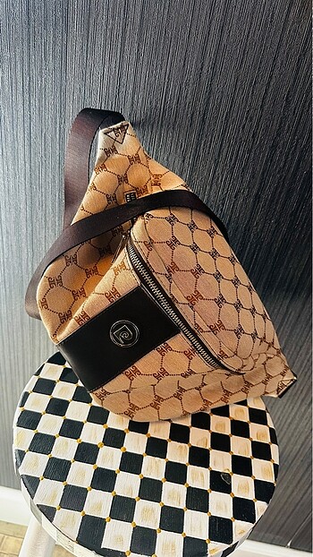 Pierre Cardin Pierre carden bej kol çantası