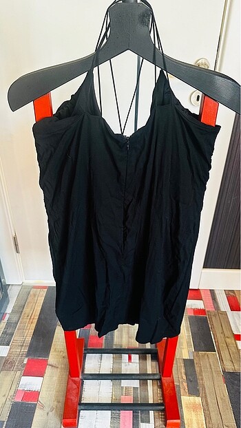 xl Beden H&M ip askılı mini elbise