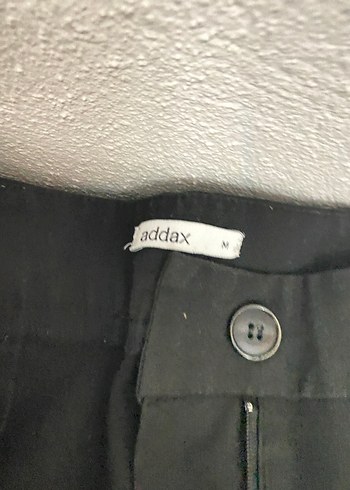 Siyah Kadın Midi Kumaş Pantolon - Görsel 2