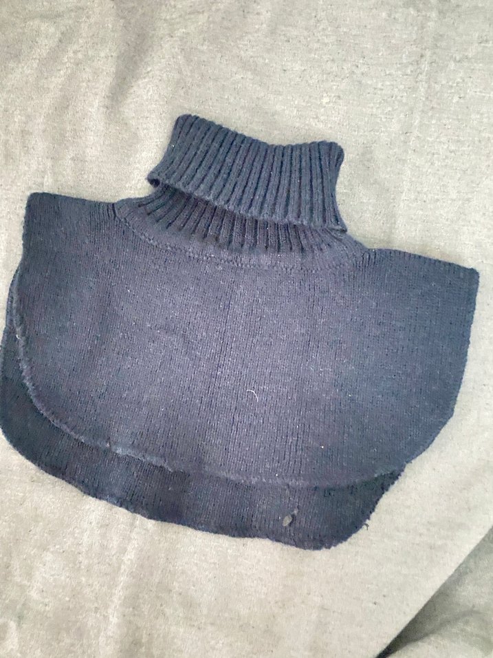 Sarı Örgü Kadın Atkı - Görsel 2