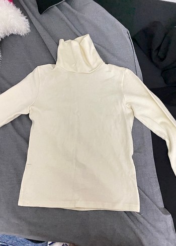 Bej Balıkçı Yaka Kadın Kazak - Görsel 2