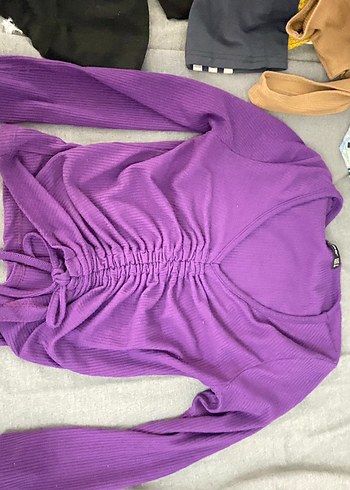 Bej Kadın Tekstil Askılı Bluz tek fiyati - Görsel 2