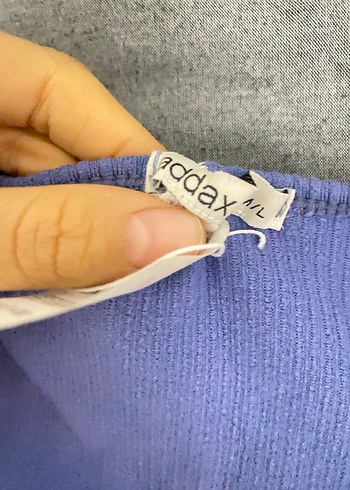 Kız Çocuk Mor Uzun Kollu Crop - Görsel 2