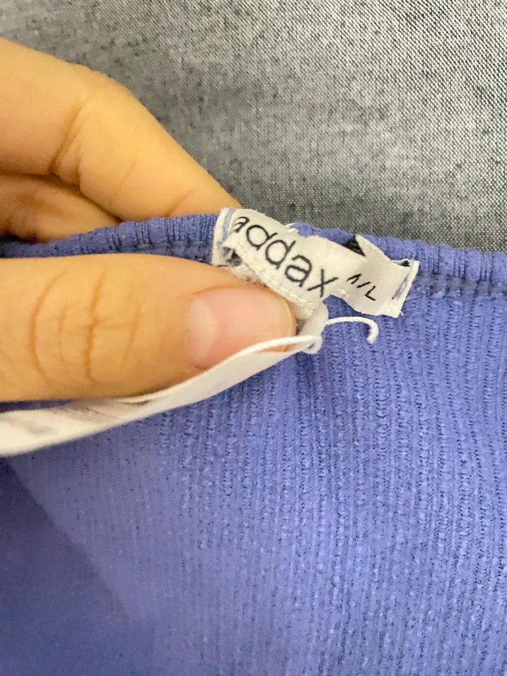 Kız Çocuk Mor Uzun Kollu Crop - Görsel 2