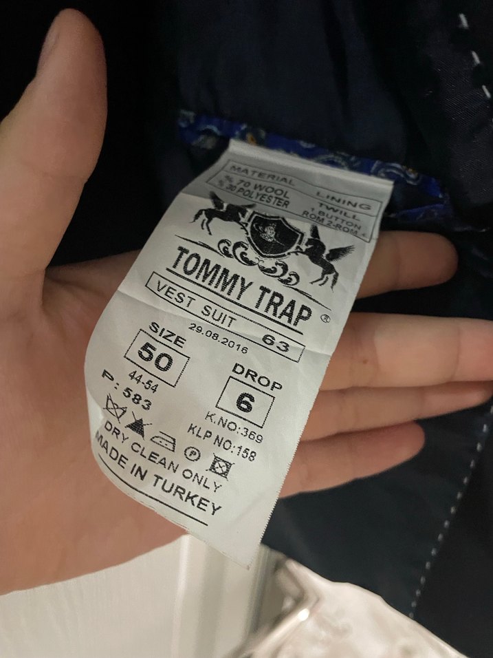 SDüğmeli Erkek Takım Elbise - Görsel 3