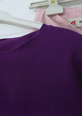 Düğmeli Pudra Uzun Etek takım - Görsel 2