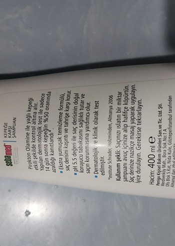 Sebamed Kepeğe Karşı Şampuan 400 ml - Görsel 2