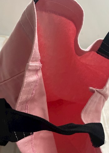 Pembe Baskılı Kadın Tote Çantam - Görsel 4