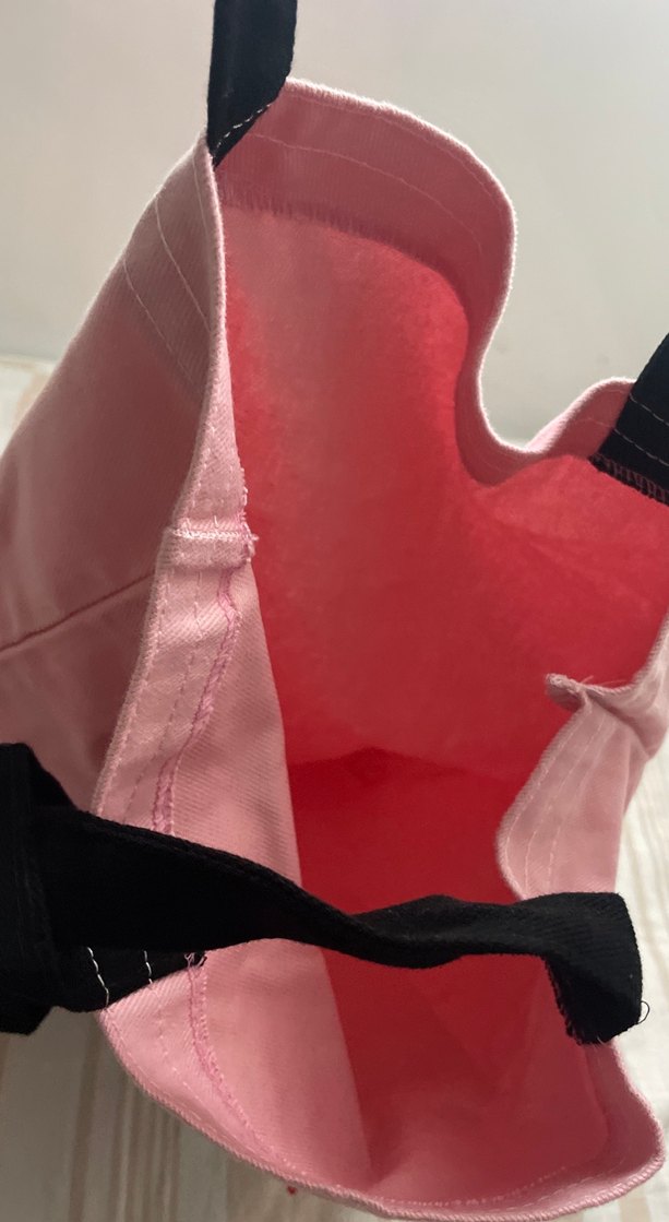 Pembe Baskılı Kadın Tote Çantam - Görsel 4