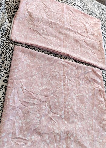 Pembe Çiçek Desenli Nevresim Takımı - Görsel 8