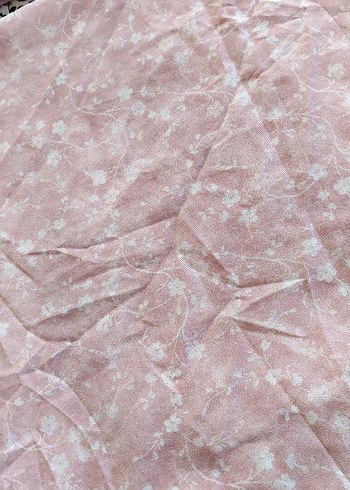 Pembe Çiçek Desenli Nevresim Takımı - Görsel 6