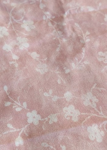 Pembe Çiçek Desenli Nevresim Takımı - Görsel 7