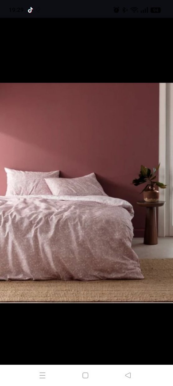 Pembe Çiçek Desenli Nevresim Takımı - Görsel 5