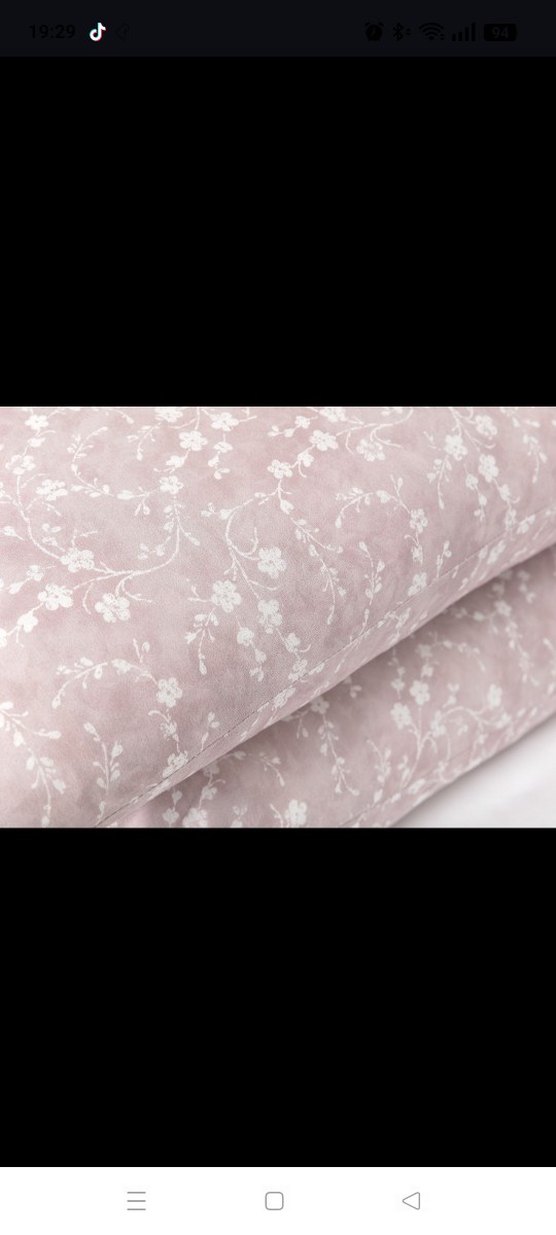 Pembe Çiçek Desenli Nevresim Takımı - Görsel 2