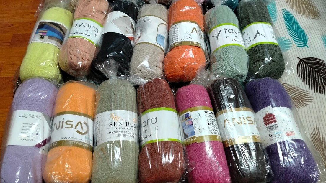 160x200 çift kişilik penye çarşaf - Görsel 5