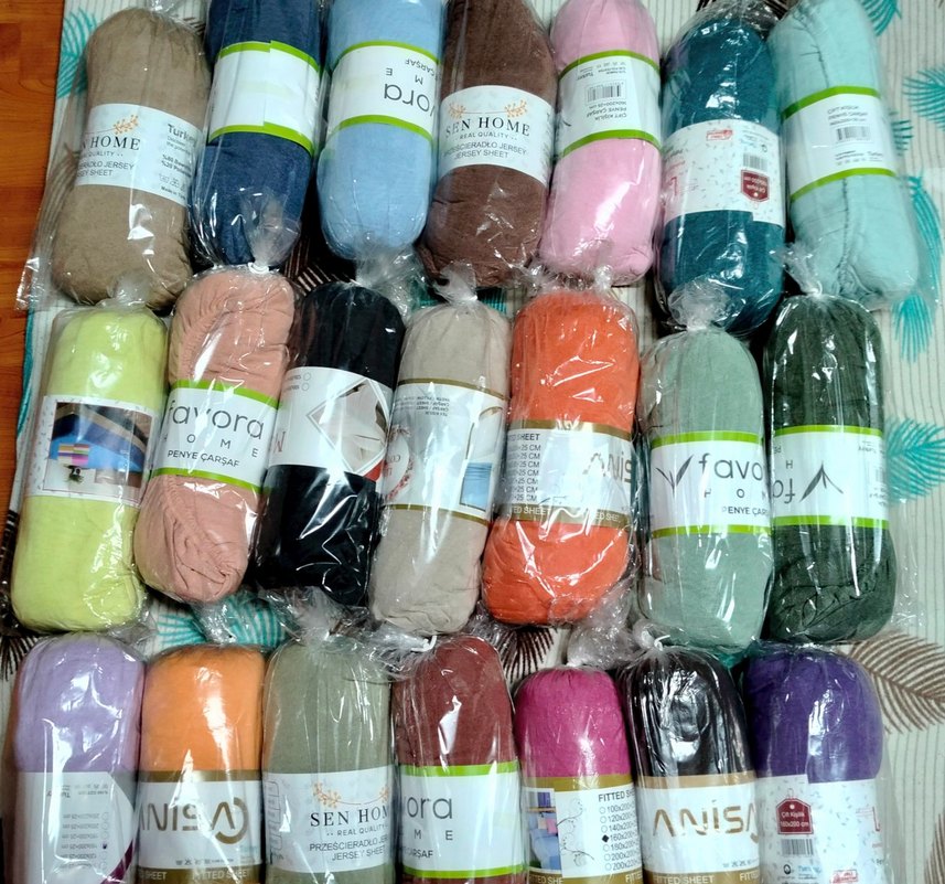 160x200 çift kişilik penye çarşaf - Görsel 2