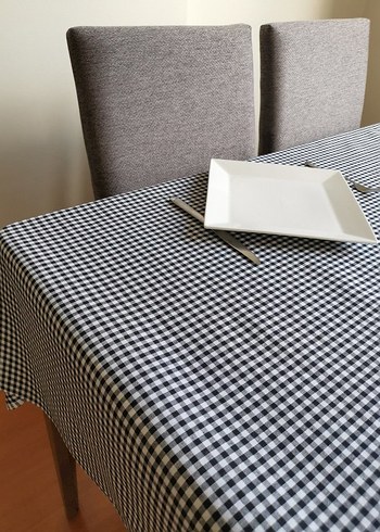 150x200 cm Kareli Masa Örtüsü - Görsel 7