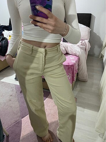 TRENDYOLMİLLA Taş Yüksek Bel Wide Leg Kot Pantolon