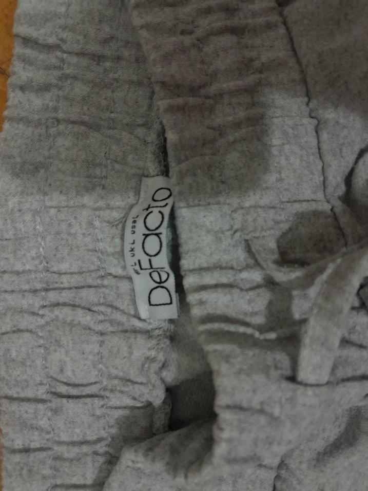 Gri Rahat Kesim Kadın Eşofman Altı - Görsel 2