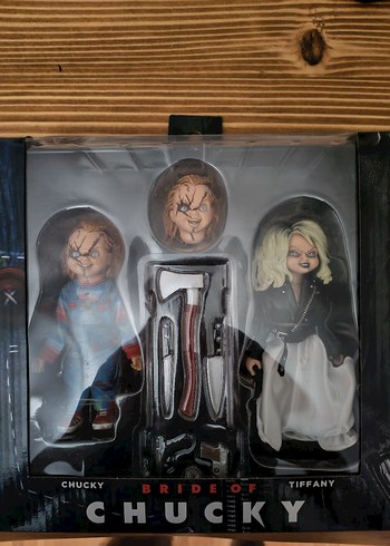 Chucky ve Tiffany Aksiyon Figür Seti