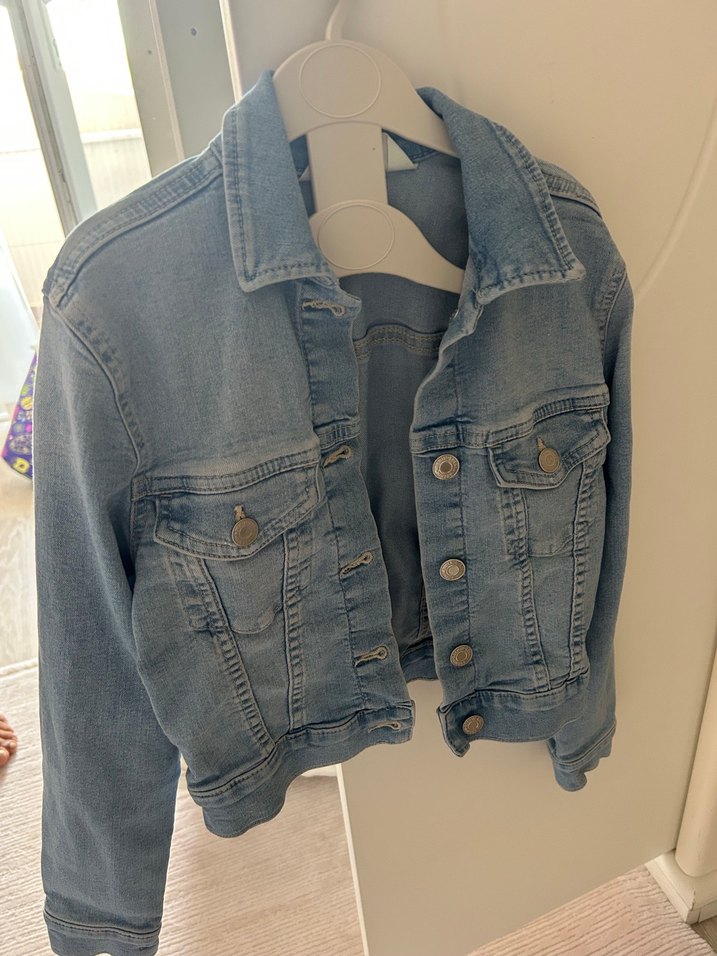 Düğmeli Gri Midi Kadın çocuk - Görsel 3