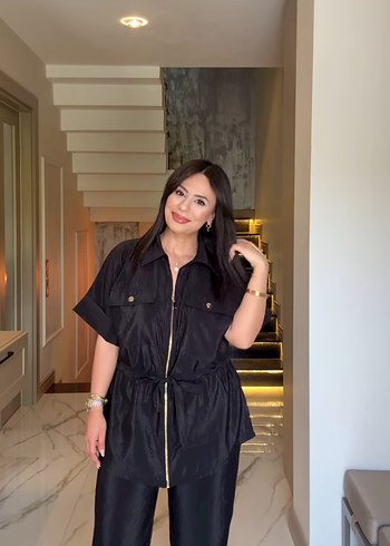 xl Beden siyah Renk Zara takım