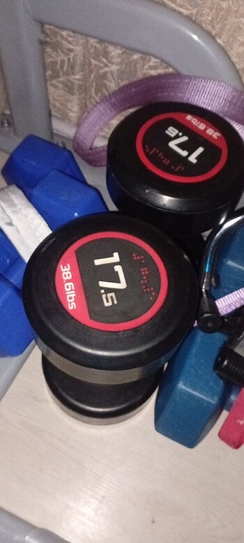 17.5 kilo dambıl toplam 35kg