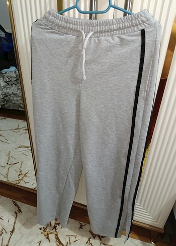 Kadın Gri Rahat Kesim Eşofman Altı - Görsel 2