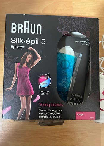 Braun Beyaz Epilatör ve Şarj Kablosu - Görsel 2