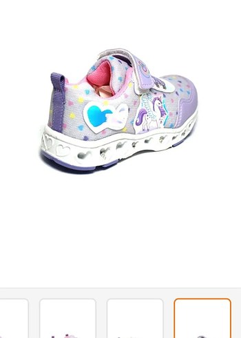 Unicorn ışıklı Spor Ayakkabı - Görsel 5
