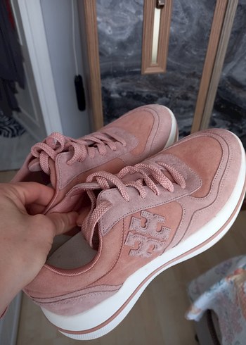 Pembe Kadın Platform Spor Ayakkabı